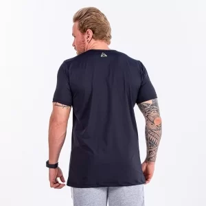 CAMISETA MASC FIT ZUA PQ  TAM. P PRETO/VERDE